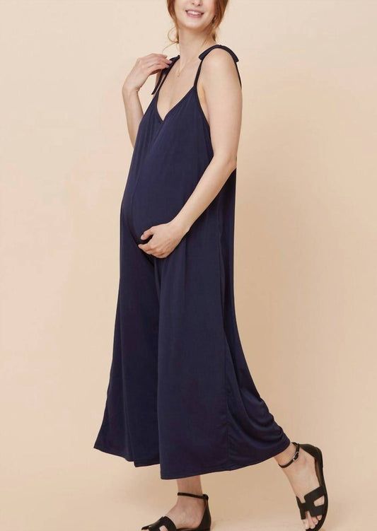 Liv Maternity - Stretch Jersey Jumpsuit