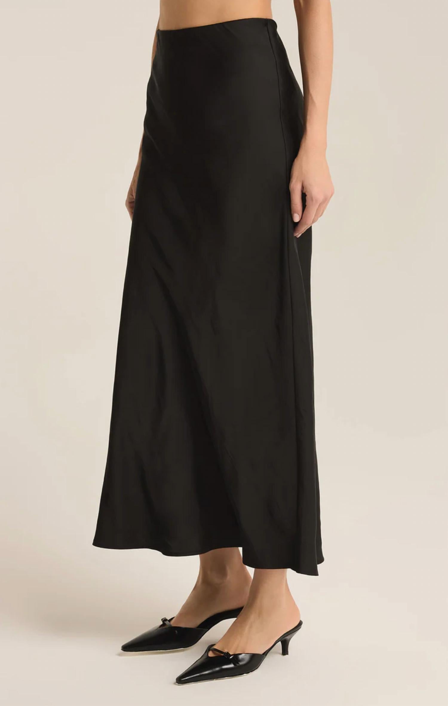 Z Supply - Europa Luxe Sheen Midi Skirt