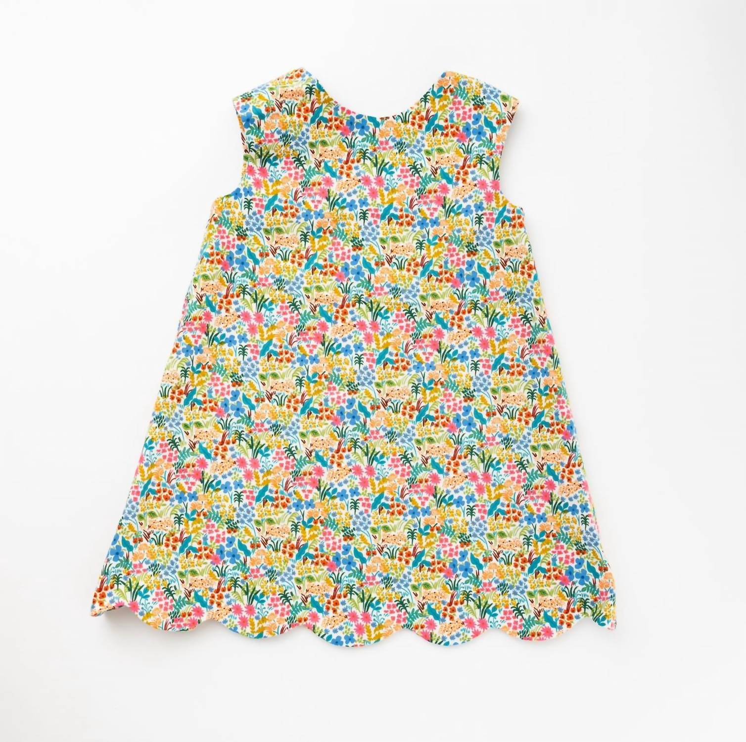 Thimble Collection - Girl's Scalloped Dress