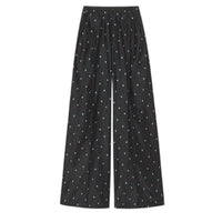 Forte Forte - Women's Glitter Taffetas High Waist Wide Leg Pants