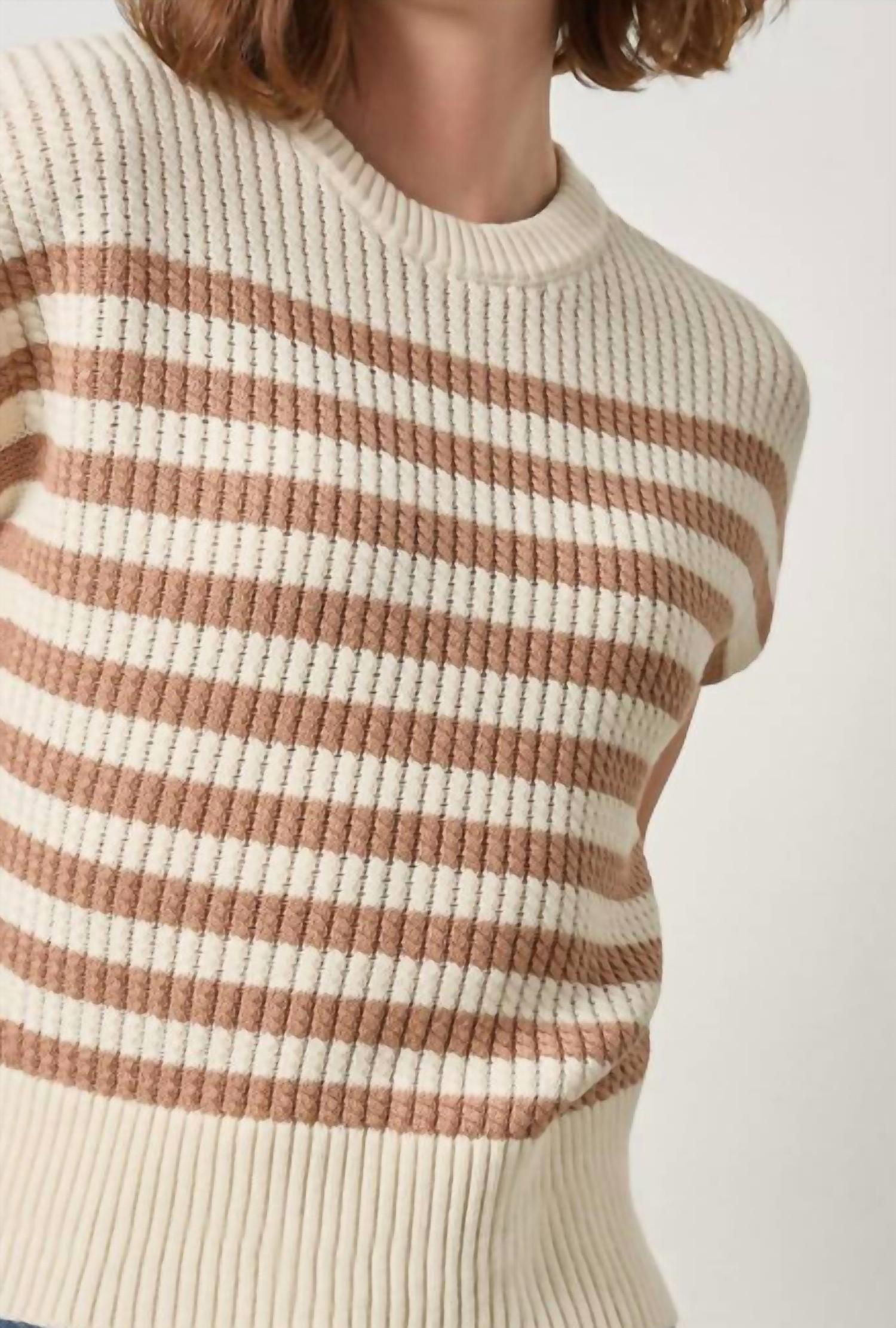 Lilla P - Textured Wedge Sweater