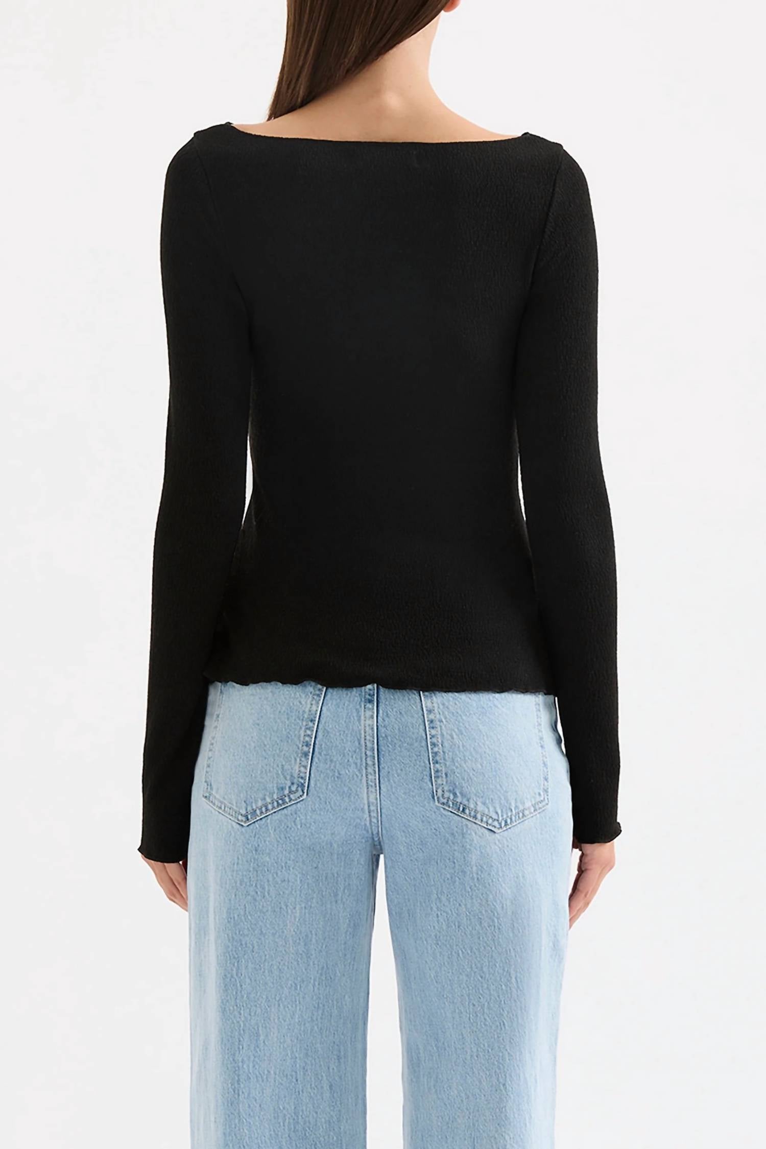 Nude Lucy - Cora Long Sleeve Top