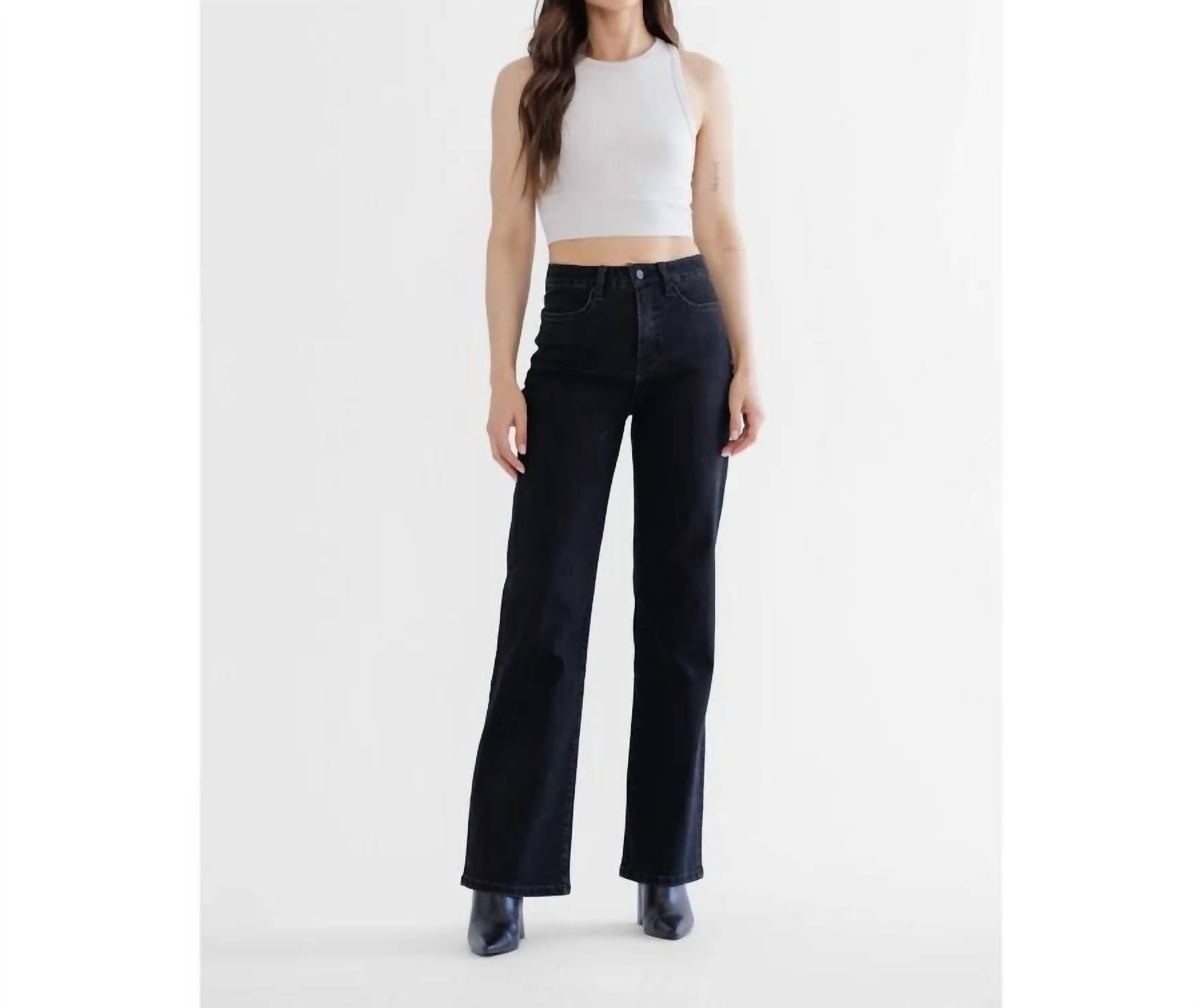 Mica Denim - Candace Wide Leg Jean
