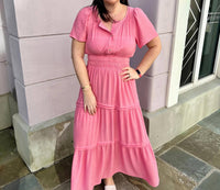 Staccato - Round Neck Maxi Dress