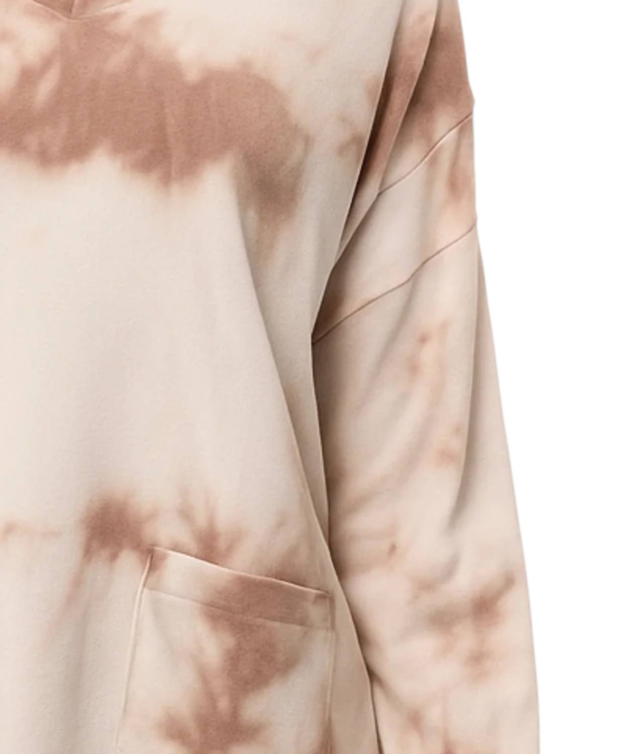 French Kyss - Tie Dye V Neck Top