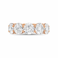 Diana M Jewels - Women's Round Lab-Grown Diamond Eternity Band (13.00 Ct) - Signature