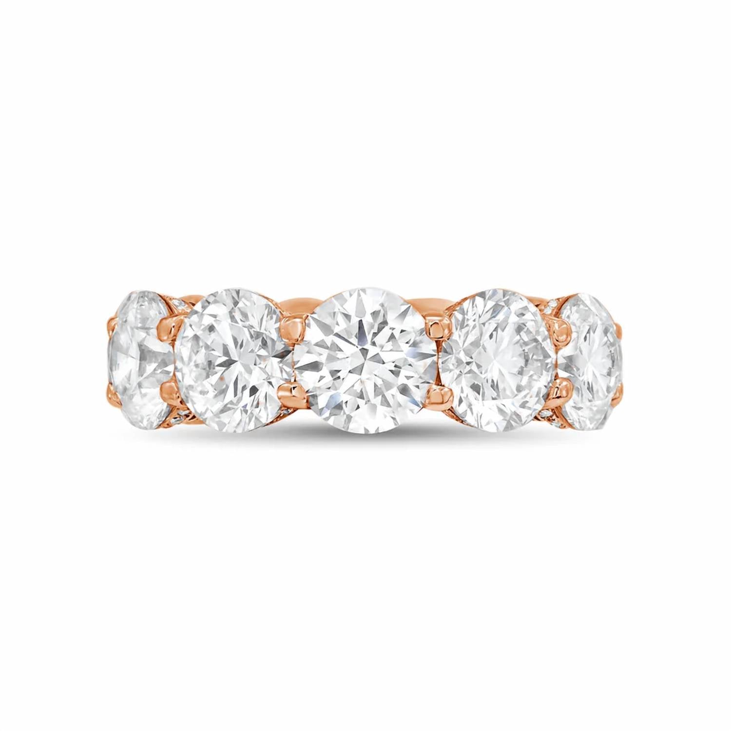Diana M Jewels - Women's Round Lab-Grown Diamond Eternity Band (13.00 Ct) - Signature