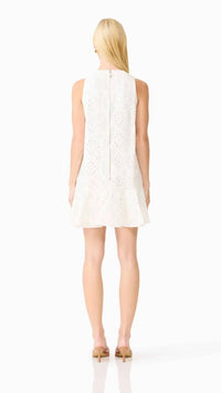 Curaae - Sierra Eyelet Mini Shift Dress
