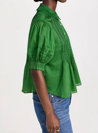 Trovata - Jess Pintucked Blouse