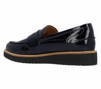 L'amour Des Pieds Women's Zyra Leather Loafers in black - women's flats - alternate view