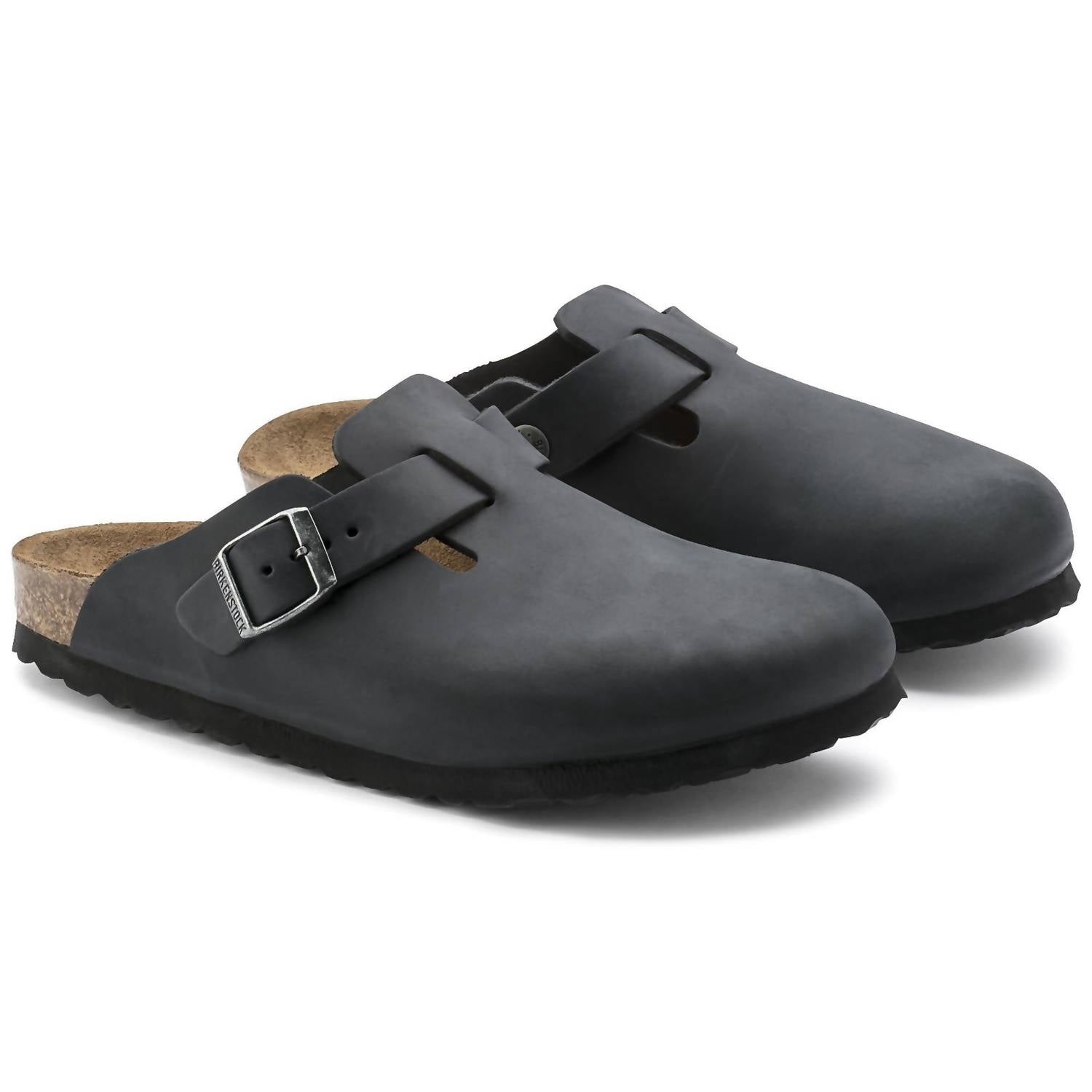 BIRKENSTOCK Unisex - Boston Leather Clog in black - item