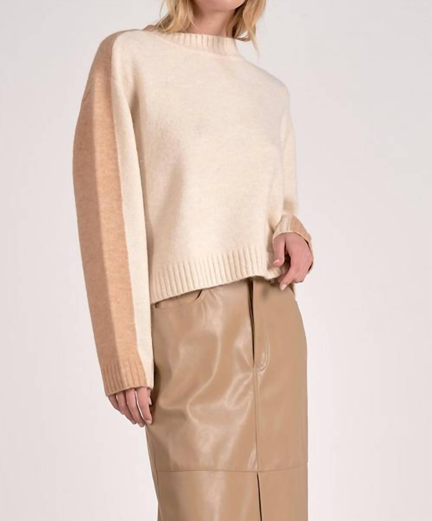 Elan - Marla Colorblock Sweater