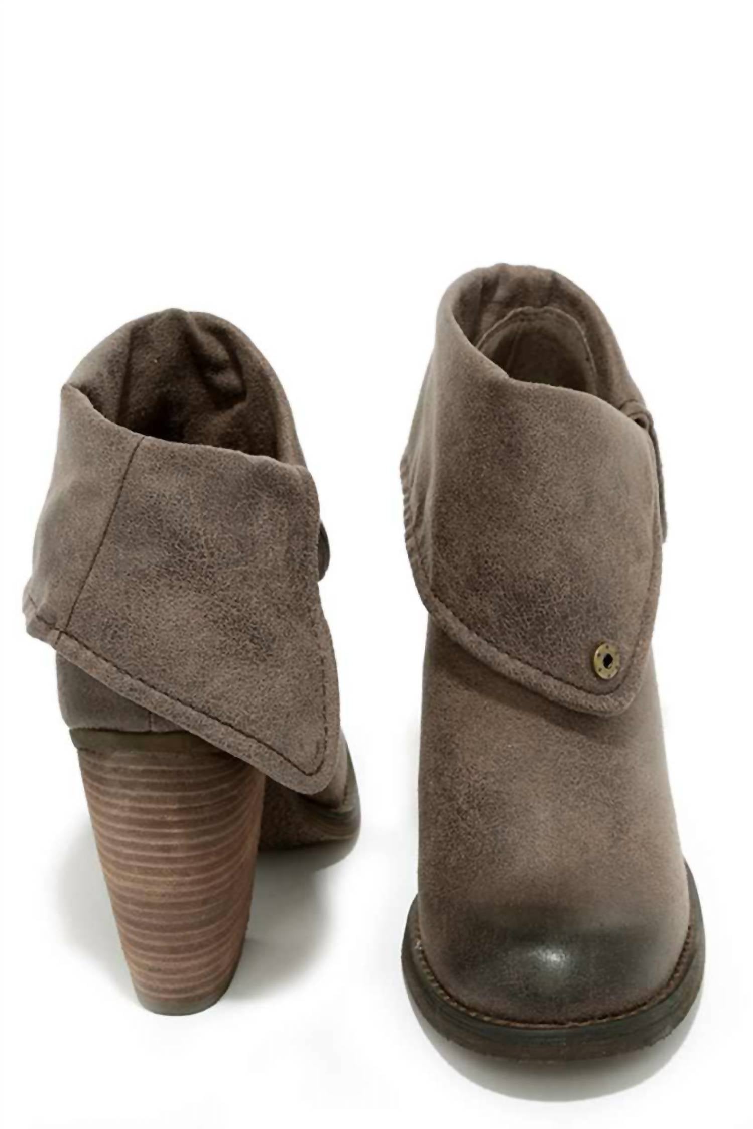 Sbicca - Women's Chord Fold Over Bootie