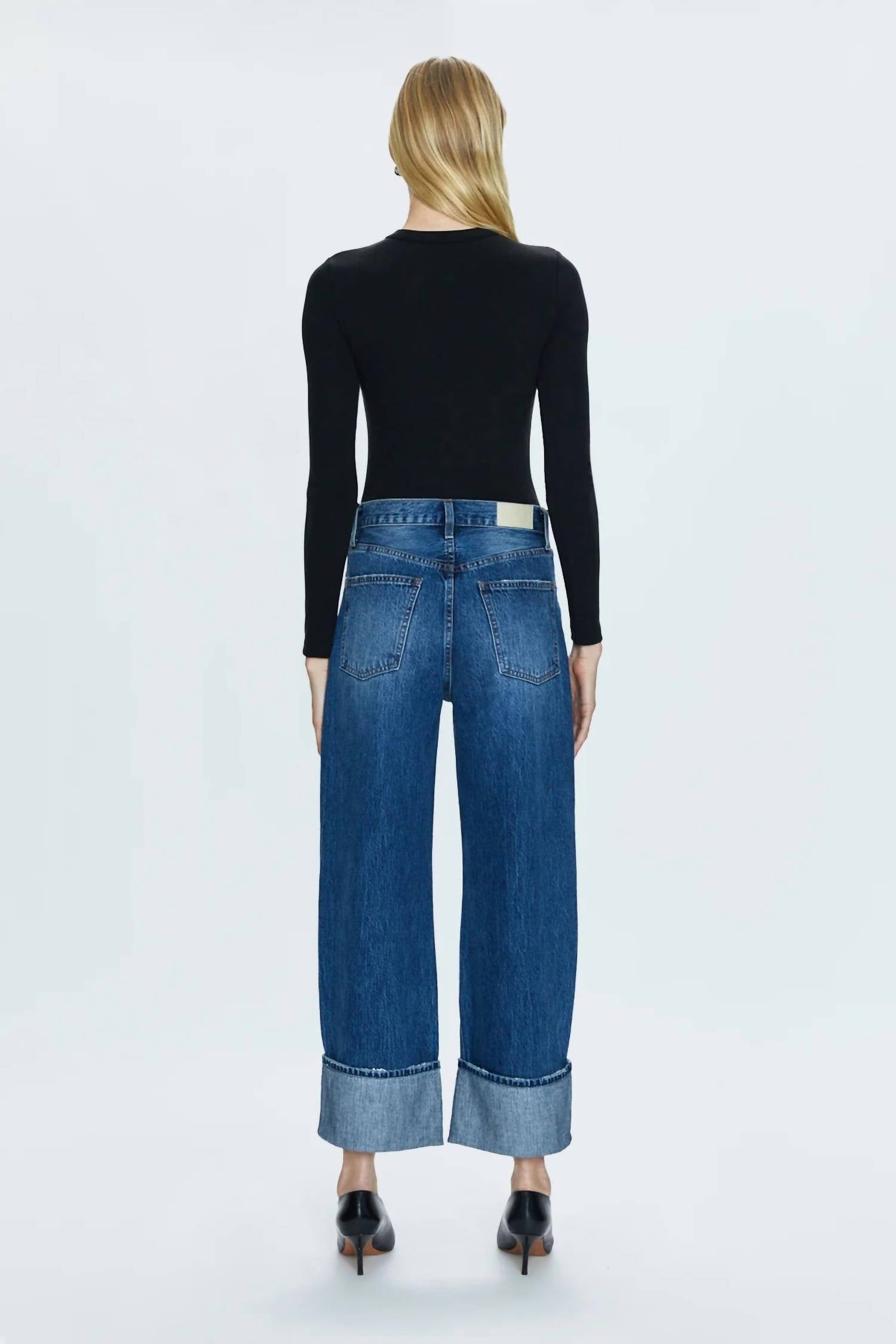 Pistola - Ryder High Rise Cuffed Jeans