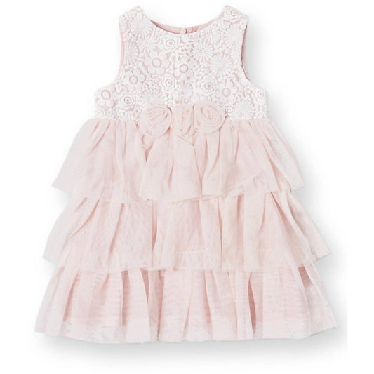 Petit Confection - Girls' Tulle Lace Dress