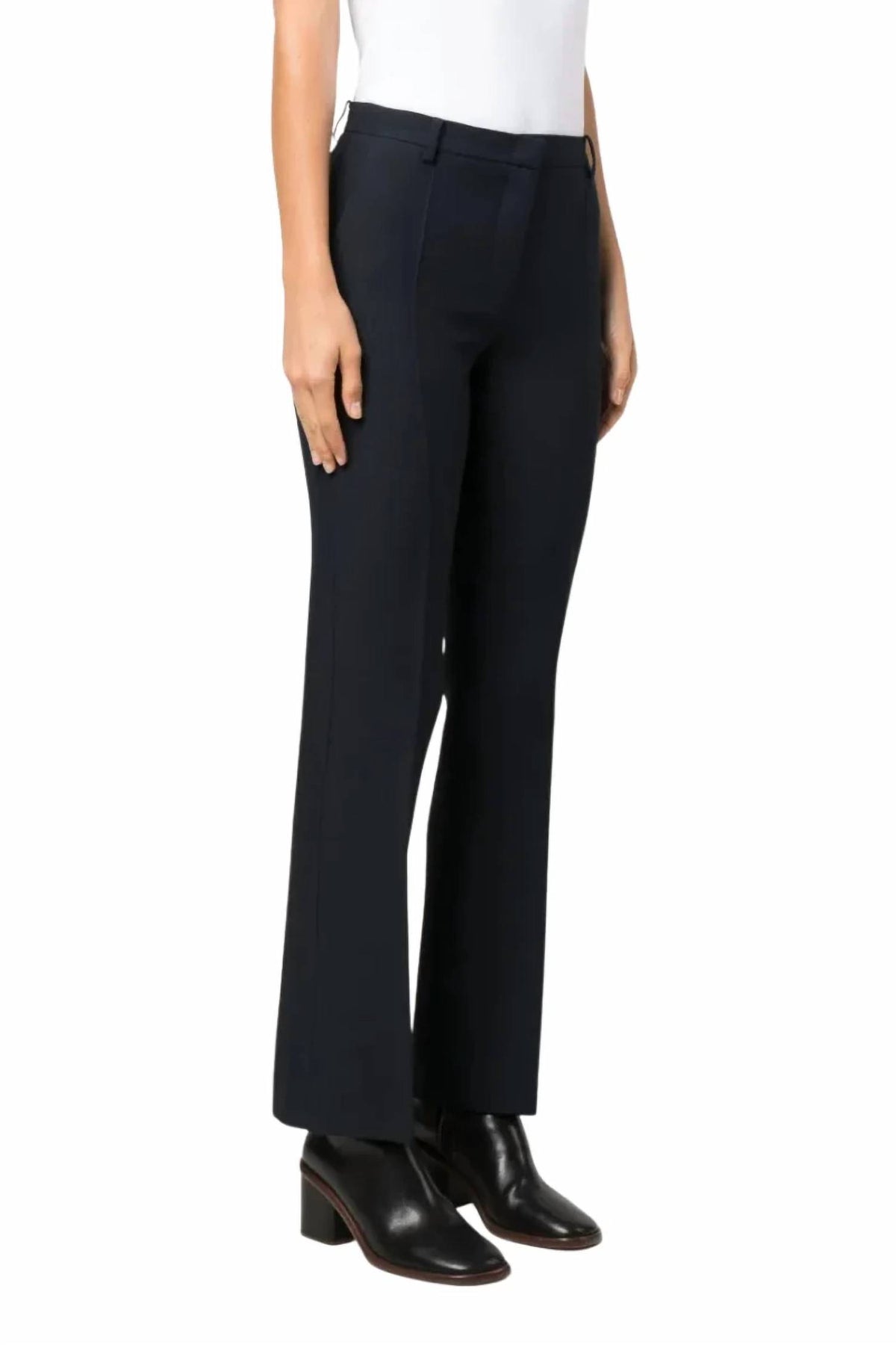Valentino Garavani - Wool Silk Blend Tailored Trouser