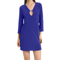 Jordan Taylor - 3/4 Sleeve Keyhole Dress