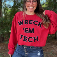 Gameday Social - Texas Tech Red Raiders Perkins Chenille Fleece