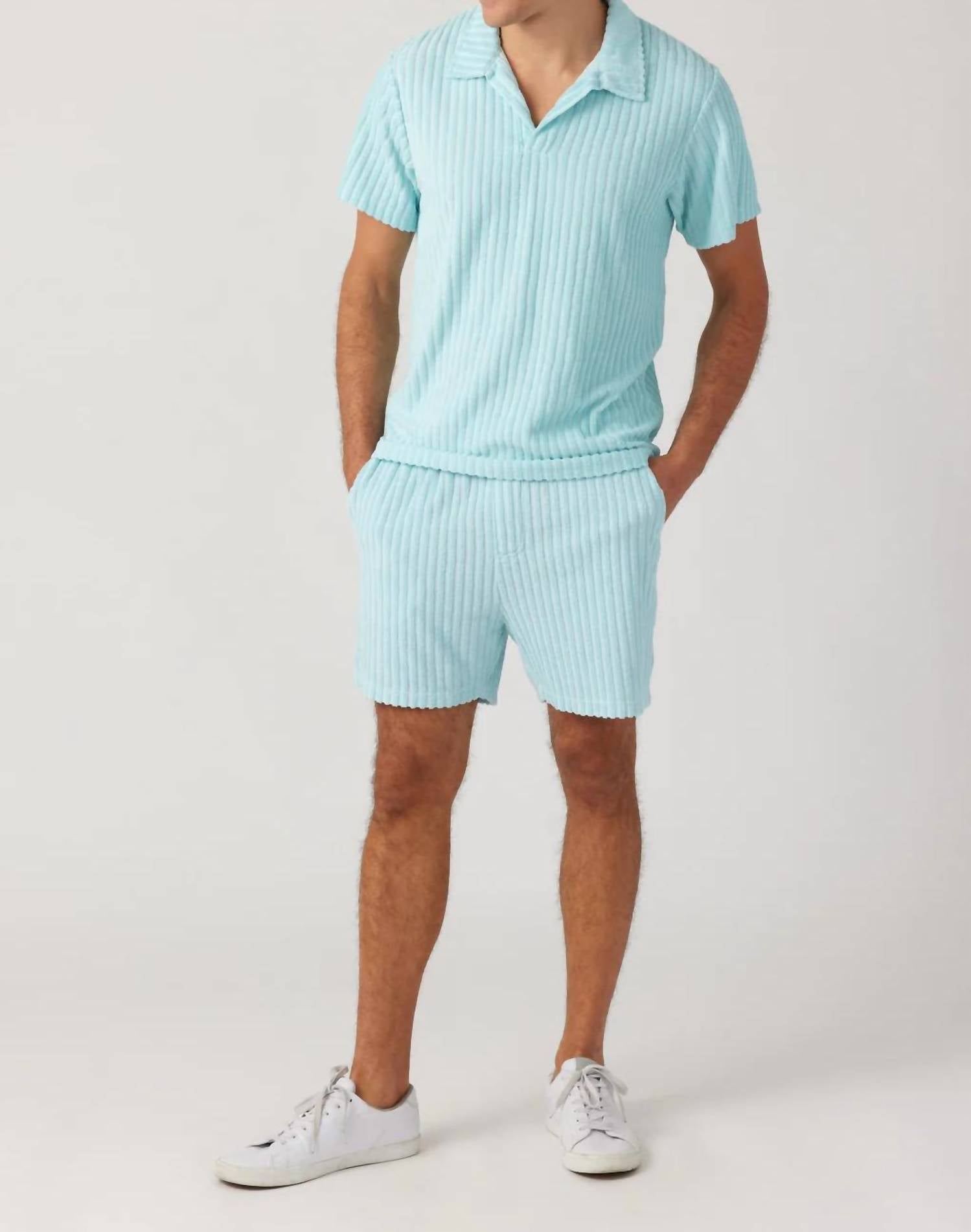 Sol Angeles - MENS RIVIERA TERRY POLO