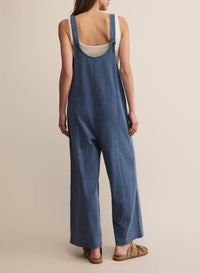 Z Supply - Brasilia Jersey Denim Jumpsuit
