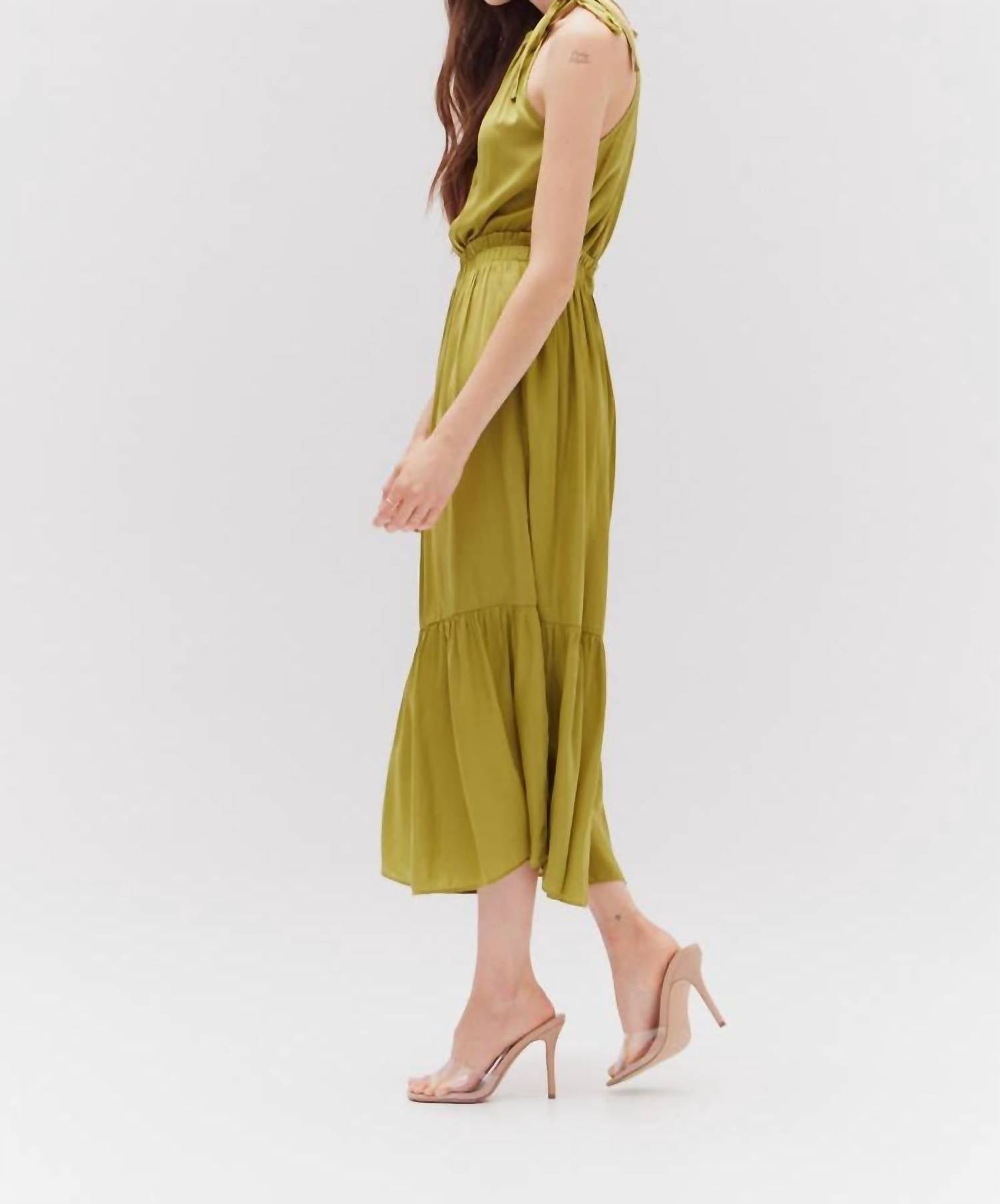 Grade & Gather - You Forever Halter Maxi Dress