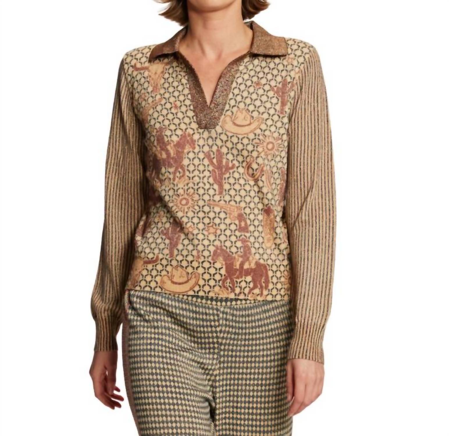 Me369 - Millie Rodeo Knit Polo