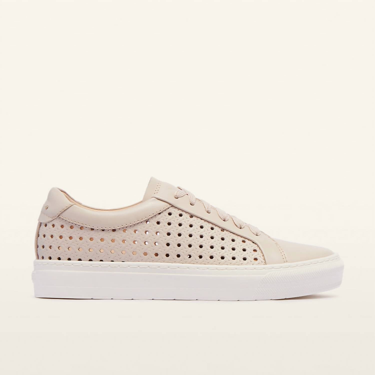 FRANKIE4 Women's Mim Iv Sneakers in ecru weave - women's sneaker - detail view
