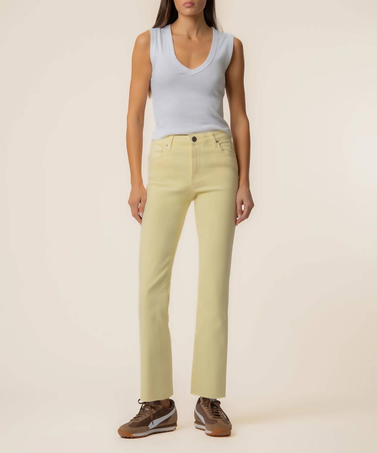 Kut From The Kloth - Kelsey High Rise Ankle Flare With Raw Hem Jeans
