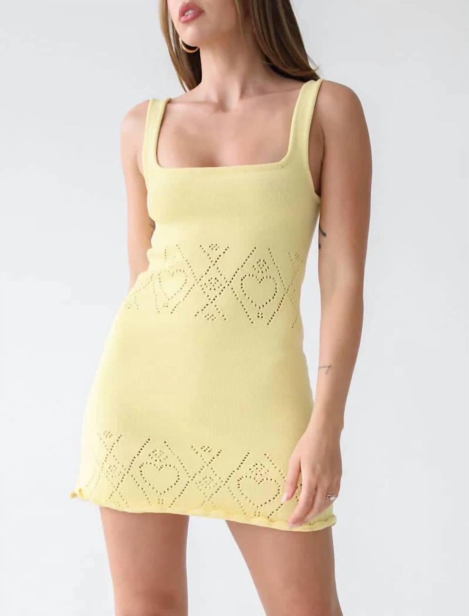 Rumored - Parlor Mini Dress