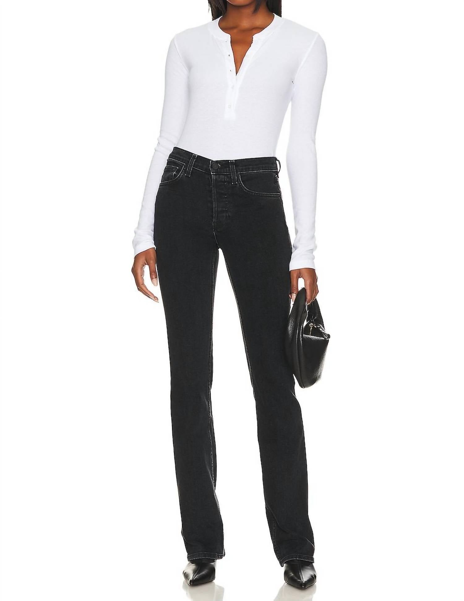 Cotton Citizen - Verona Long Sleeve Henley Shirt