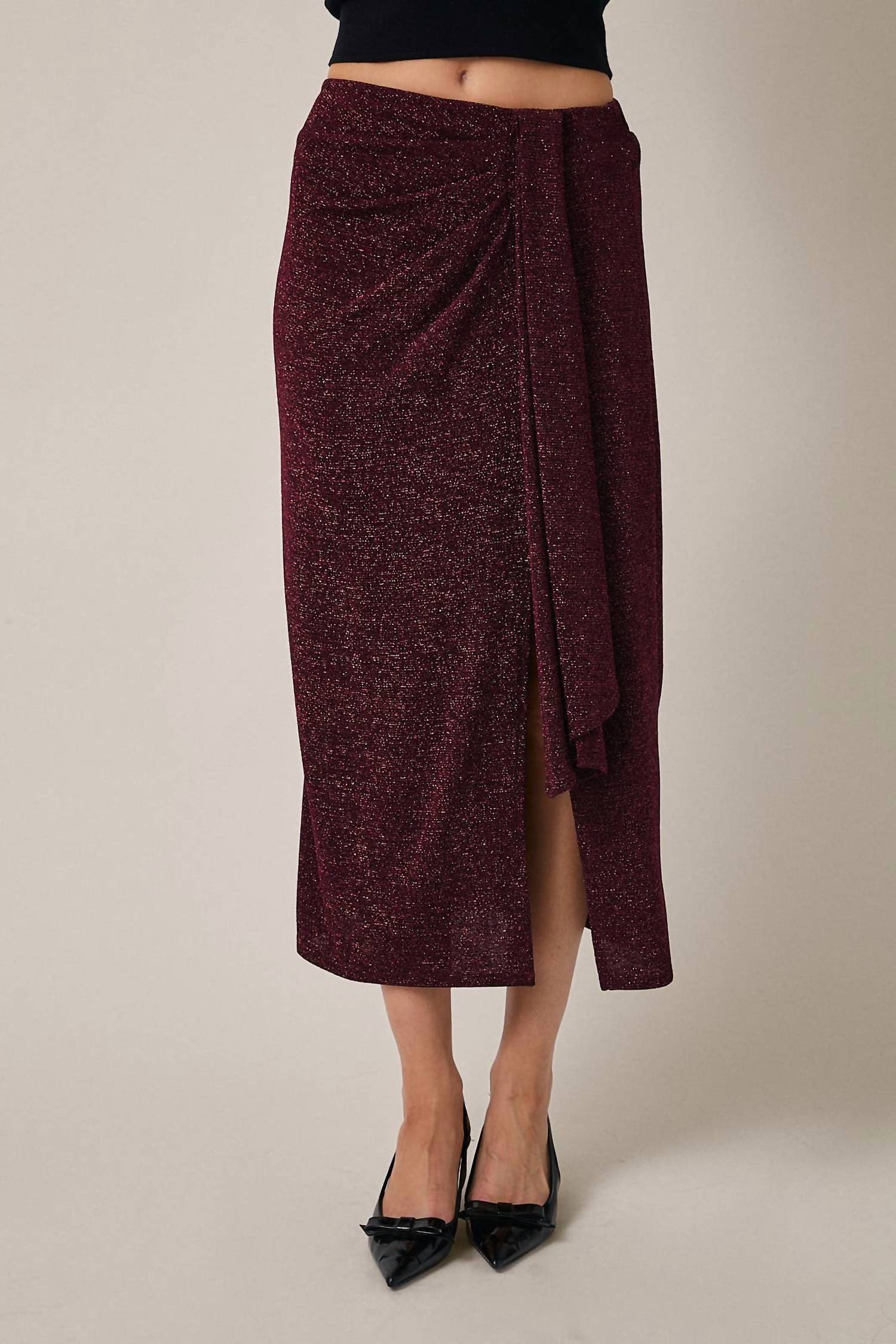 Gilli - Aurora Drape Skirt