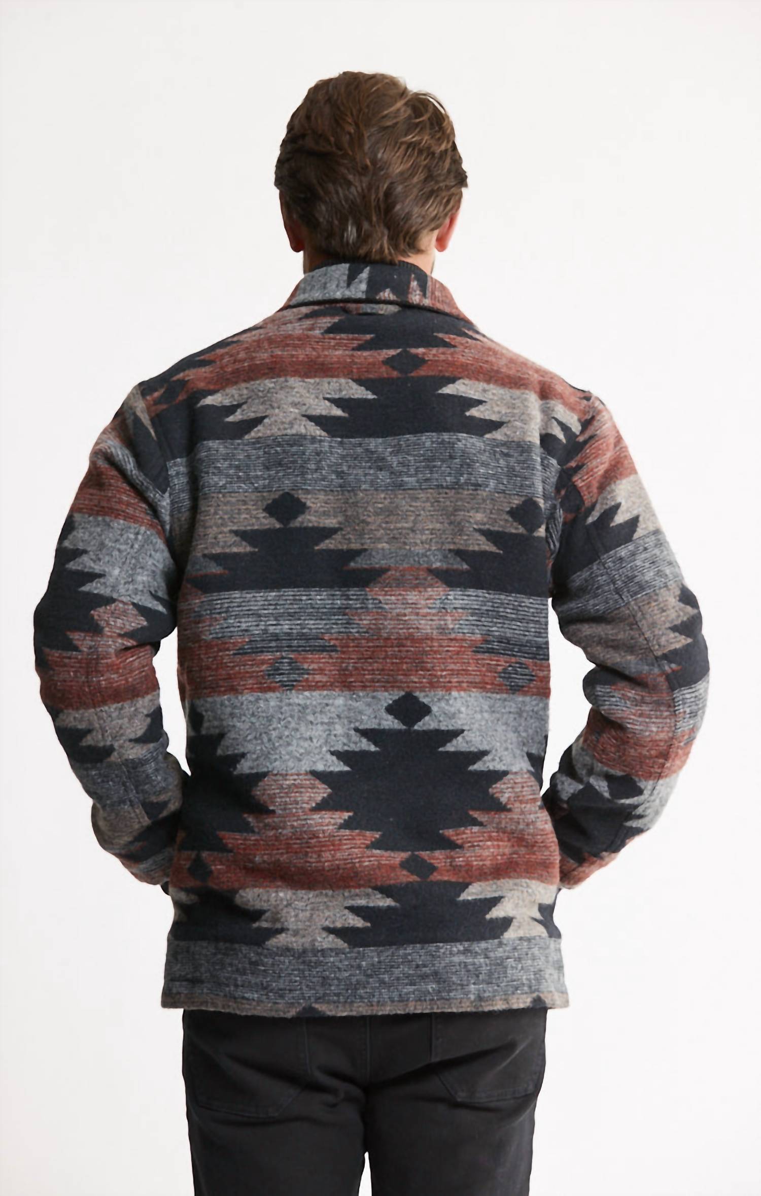 Jachs New York - Sherpa Lined Wool Blend Jacket
