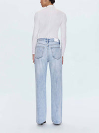 PISTOLA Hendrix High Rise Jeans in revel distressed - women's jeans - detail view
