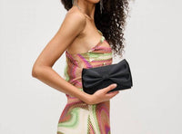 Urban Expressions Women's Belle Bow Evening Bag in black - women's bag - view 7