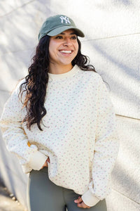 Sunkissed Coconut - Sunkissed Floral Print Sweatshirt