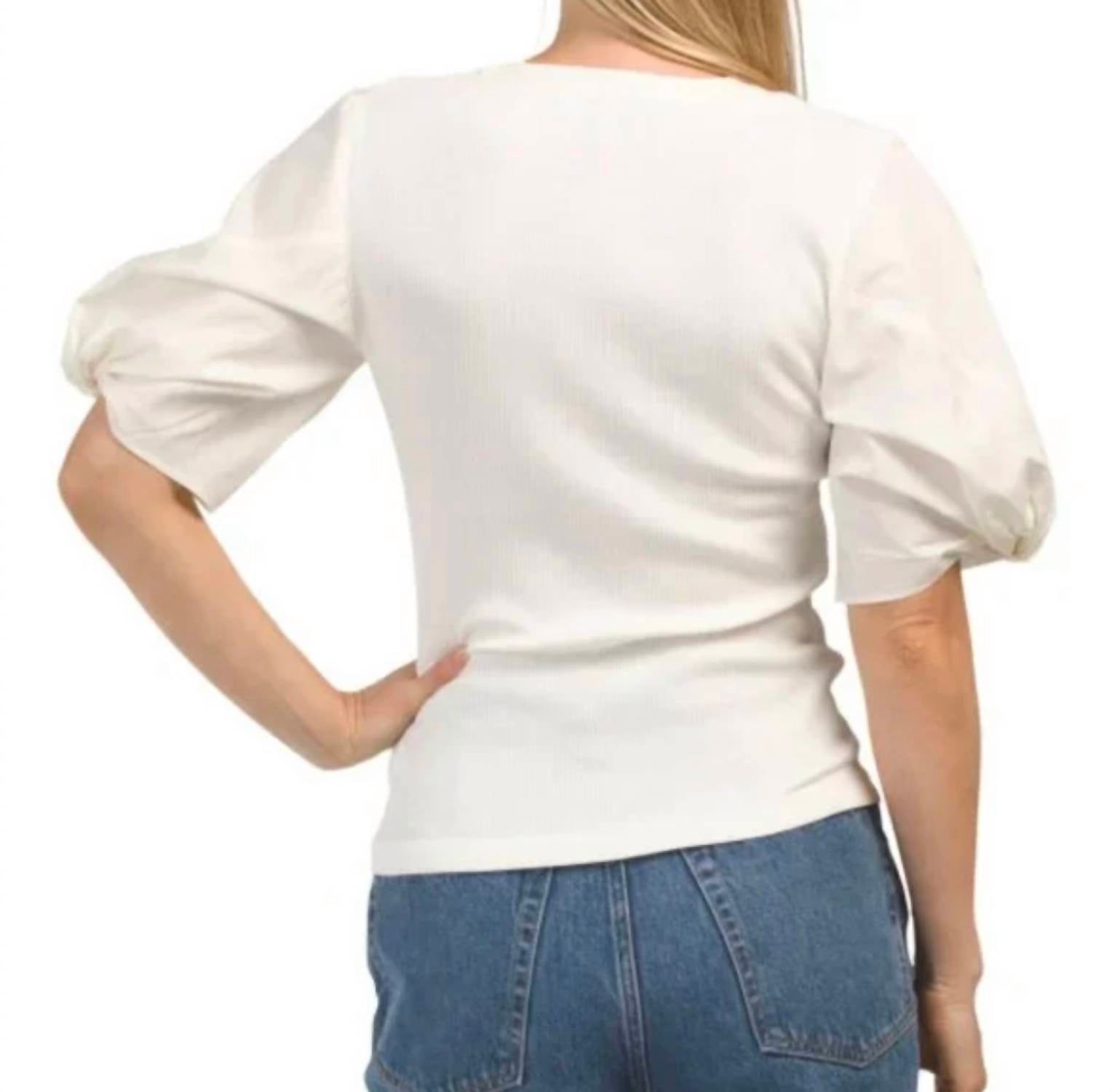 Derek Lam 10 Crosby - Albane Mixed Media Tee