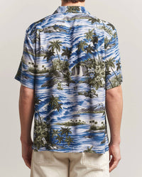 Rrl - Hawaiian Print Camp Shirt
