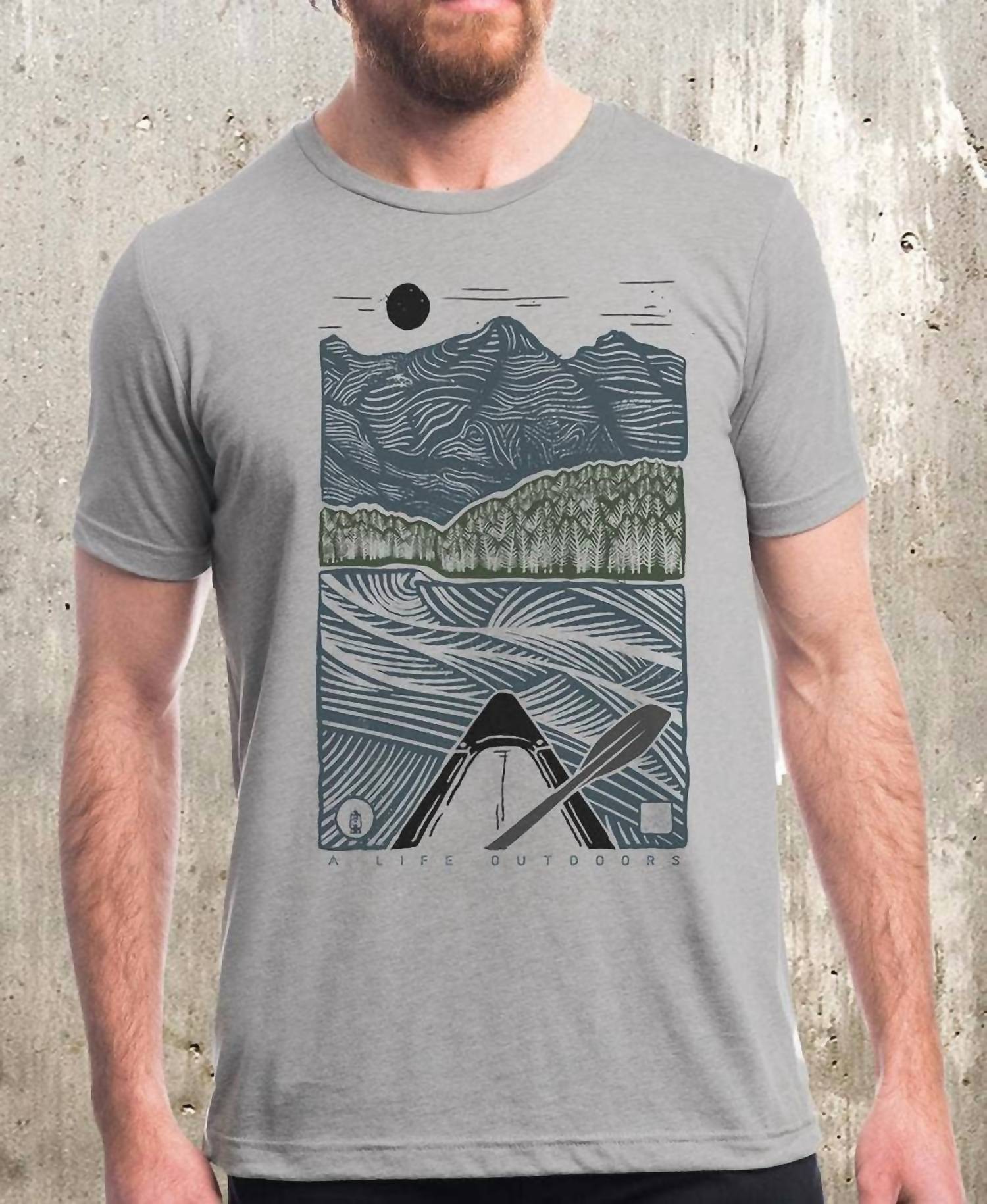 Black Lantern - A Life Outdoors Tee