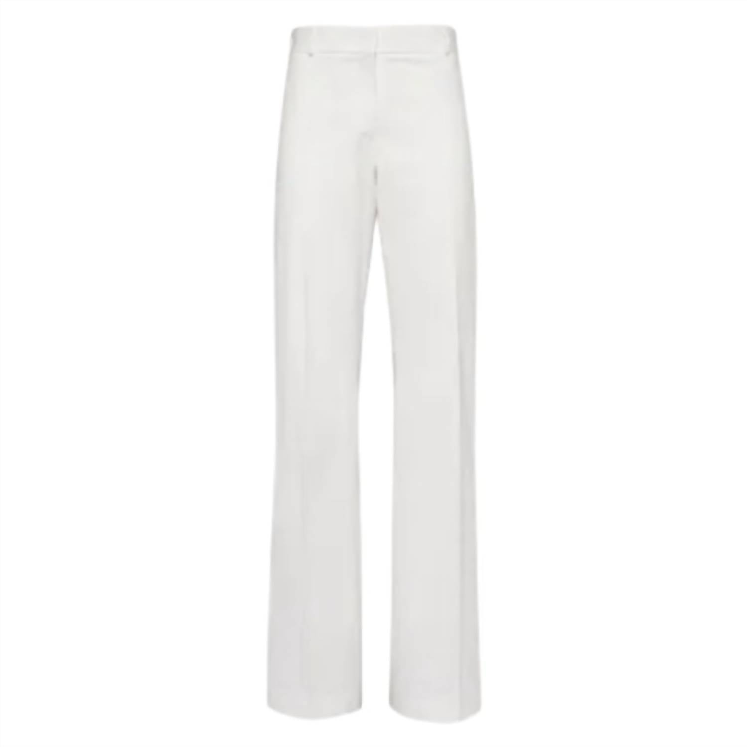Salvatore Ferragamo - Women's High Waist Cotton Trousers