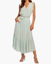 Ramy Brook - Coco Smocked Sleeveless Dress