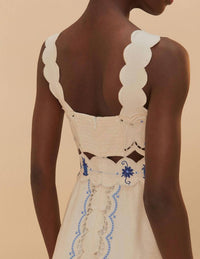 Farm Rio - Richelieu Sunflower Midi Dress