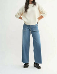 Just Usa - Utility Slim Wide Leg Jeans