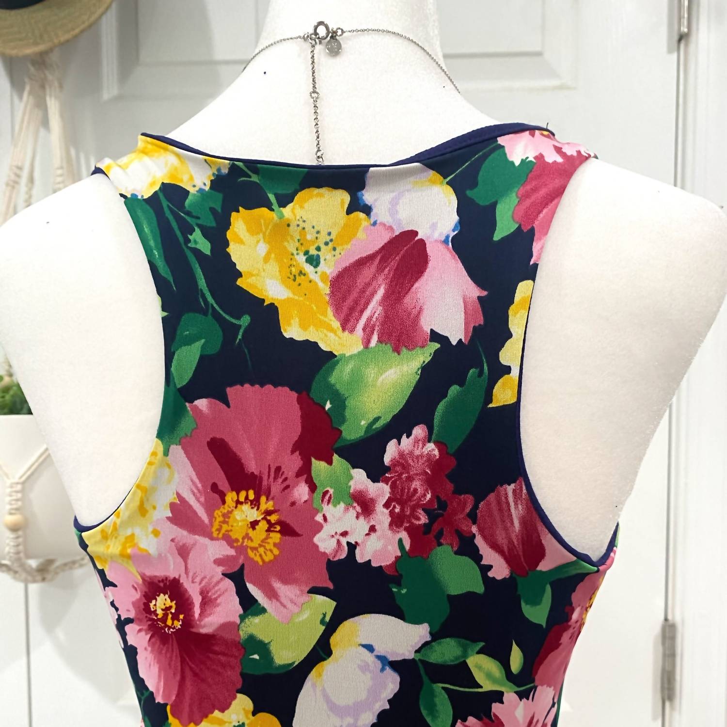 Beeson River - Garden Flower Floral Slit Maxi Dress