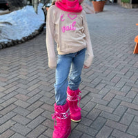Autumn Cashmere - Girl's I Heart Vail Sweater