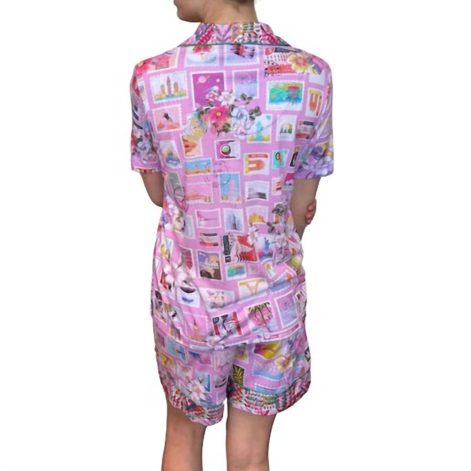 Johnny Was - THE SHORT PJ SET
