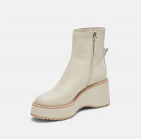 Dolce Vita Women's Hilde Boots in ivory - women's shoe - alternate view