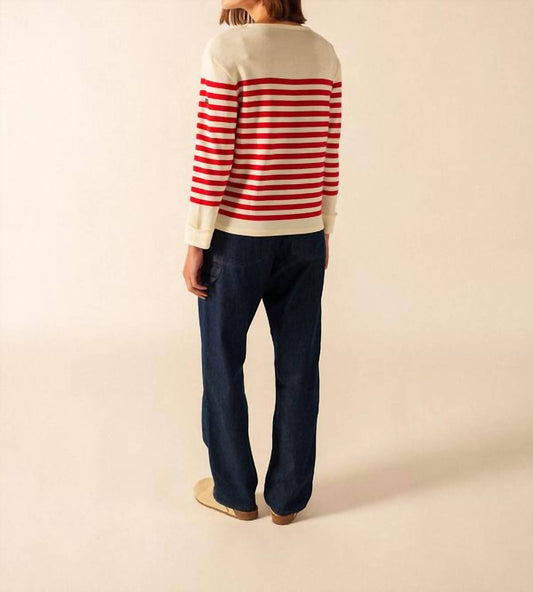 Saint James - Ecrins Striped Jumper