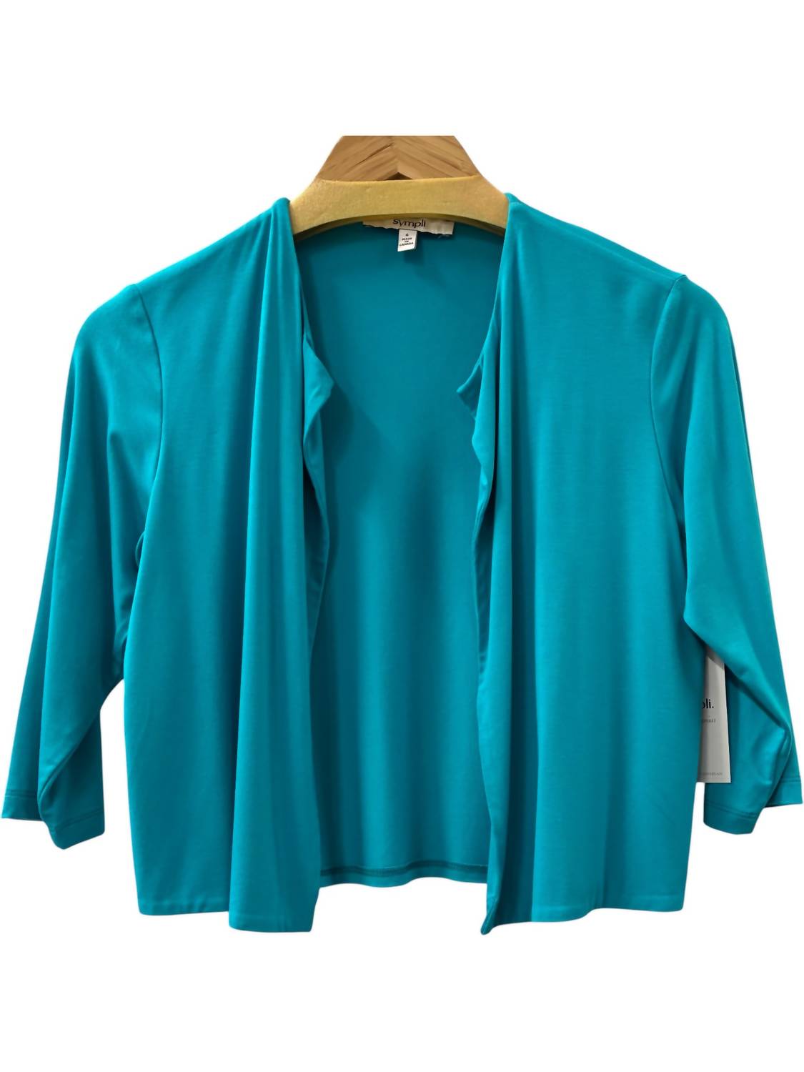 Sympli - Women's Bamboo Bolero Cardigan