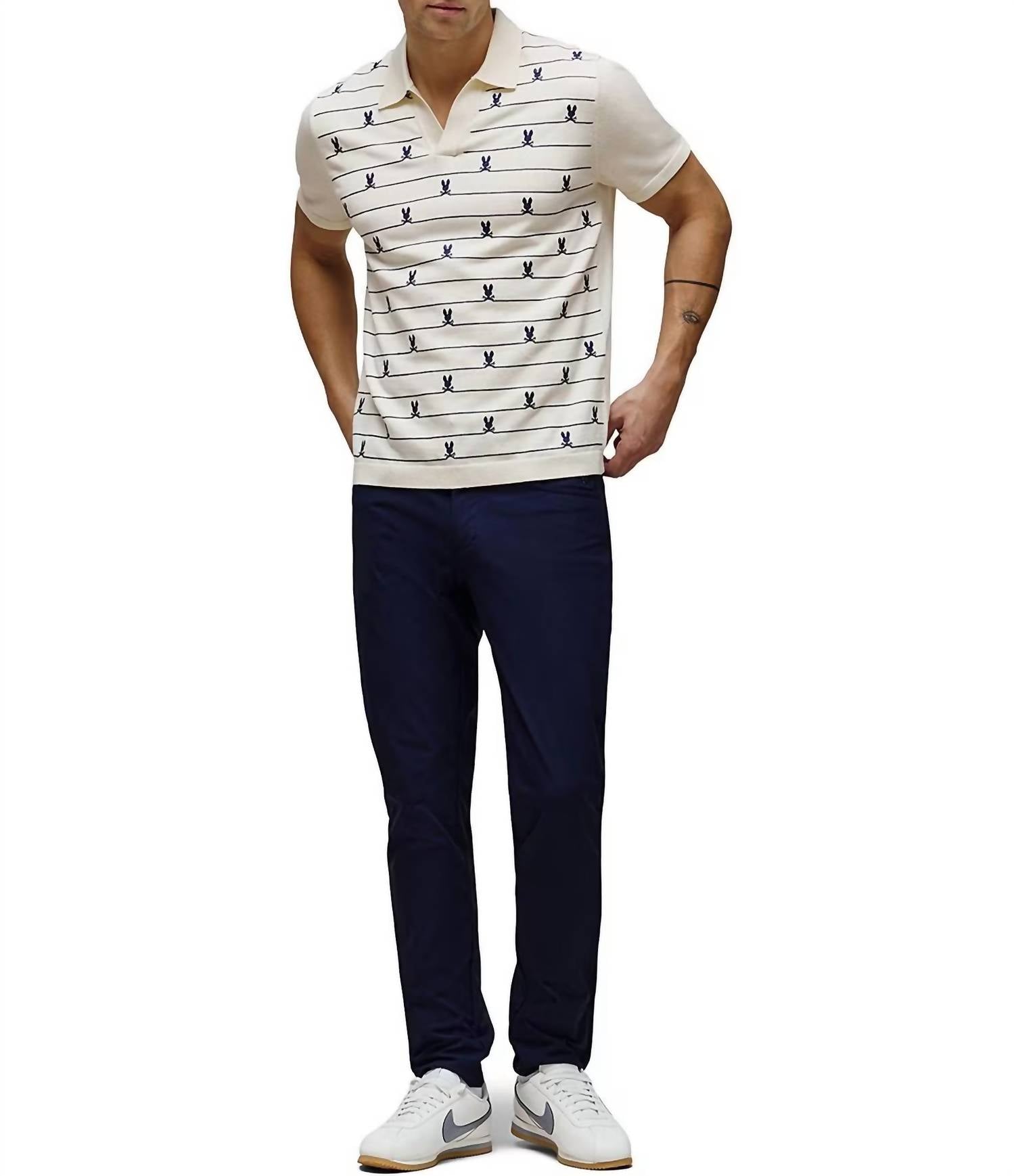 Psycho Bunny - Marvin Johnny Collar Polo