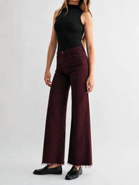 Letter To Juliet - Mulberry Wide Leg Denim Jeans